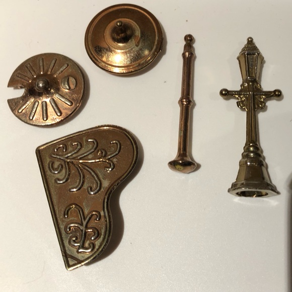Vintage Brass Miniatures Decor Collection Lot - Picture 3 of 16